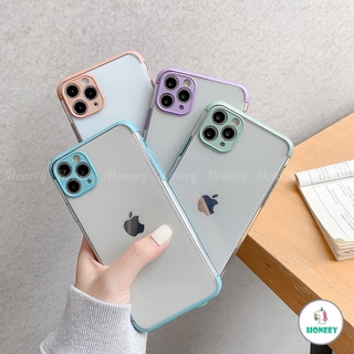 Multicolor Button Crystal Clear Phone Case for IPhone 11