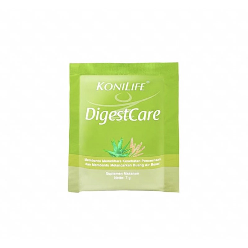 Konilife digestcare 12 sachet ( suplemen melancarkan buang air besar &amp; menyehatkan pencernaan )