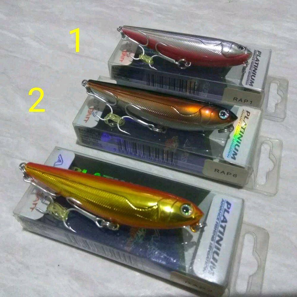 Lure Sotelo Platinum 85mm Topwater sparepart murah