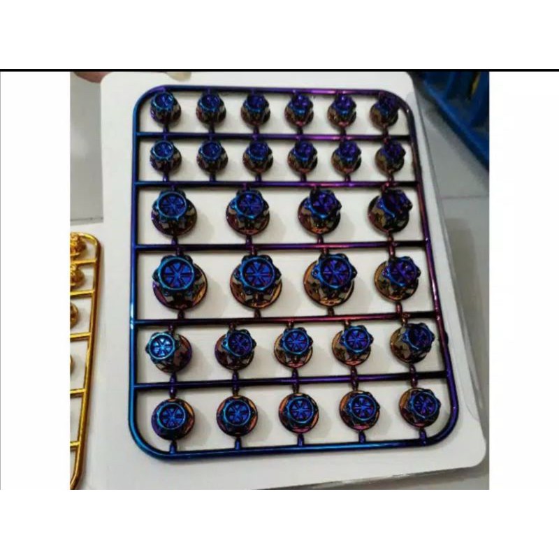 cover baut probolt bakaran thailand anti luntur uk 8 10 12 14 17 total 30pcs