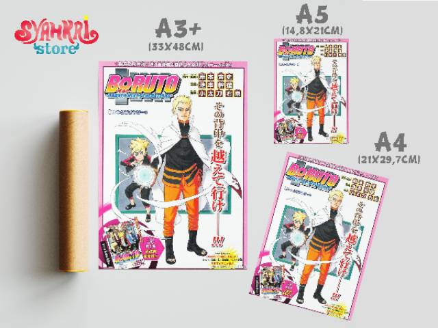POSTER BORUTO CHAPTER 1-9-5