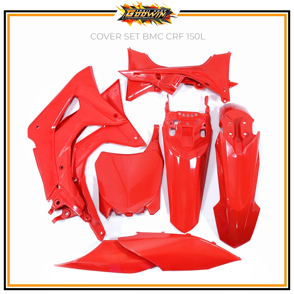 PROMO Cover BODY SET Bodykit CRF 150 L Fullset Cover Honda CRF 150L Supermoto TERBARU