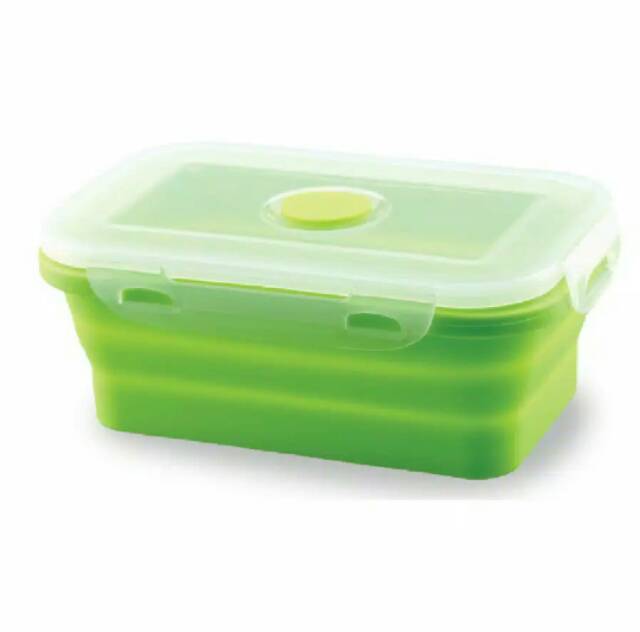 BABY SAFE COLLAPSIBLE FOOD CONTAINER SC02O(ORANGE) / SC02G(GREEN) JEFF BABYSHOP