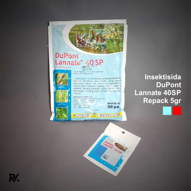 Insektisida DuPont Lannate 40SP Original Repack 5gr - Sangat Ampuh Basmi Hama pada Tanaman