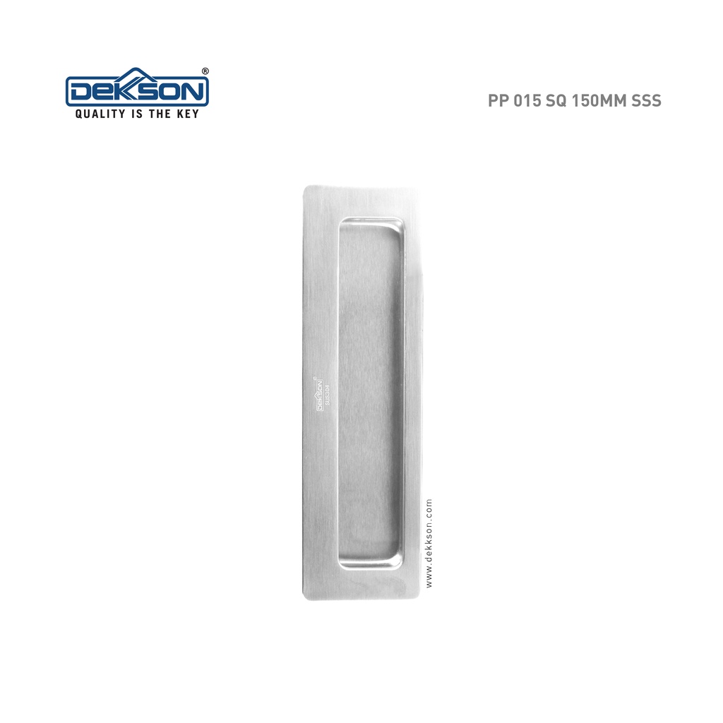 Pull Plate Dekkson PP 015 SQ 150MM SSS
