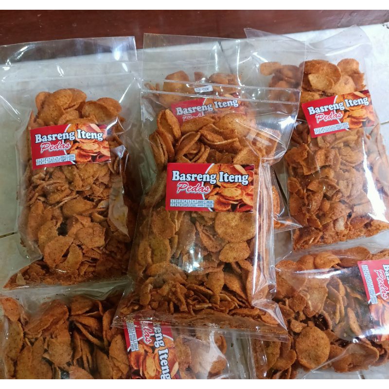 

~Q.S~ Basreng Iteng Pedas Kemasan 250gr Murah