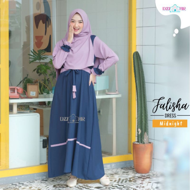 FALISHA DRESS SET BY DZIMAR GAMIS SET BUSUI FRIENDLY