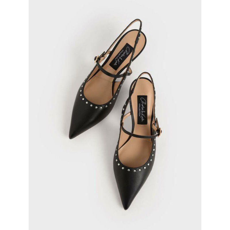[FREE PAPERBAG FREE BUBBLEWRAP] CK-378 SANDAL SEPATU WANITA CHARLES & KEITH HEEL PREMIUM SUPER HEELS