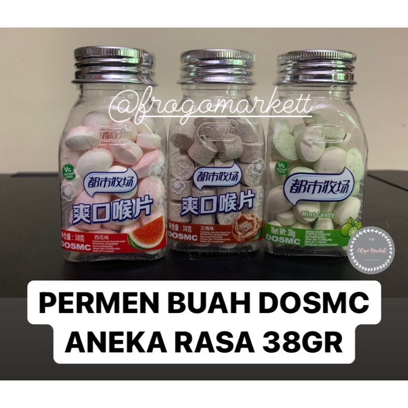 Permen Buah DOSMC Aneka Rasa 38gr