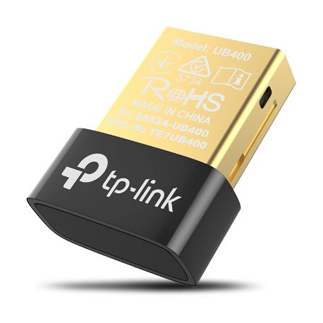 TP LINK TP-Link Bluetooth 4.0 Nano USB Adapter Dongle - UB400 - Black