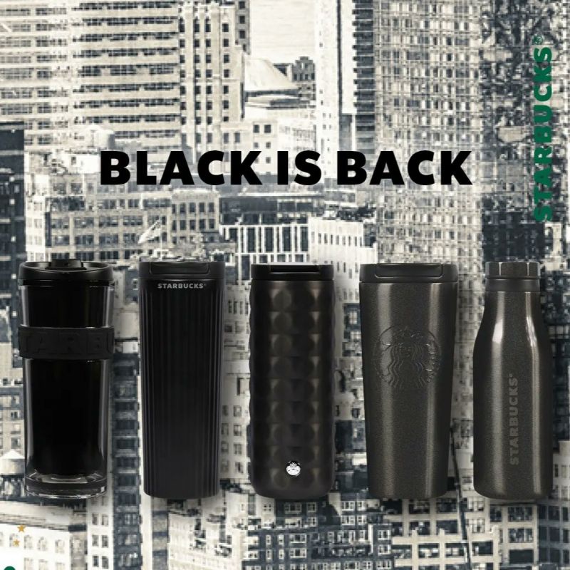 EXCLUSIVE SALE - Tumbler Starbucks Black Beauty - Tumbler Starbucks Indonesia Black Edition - 2022