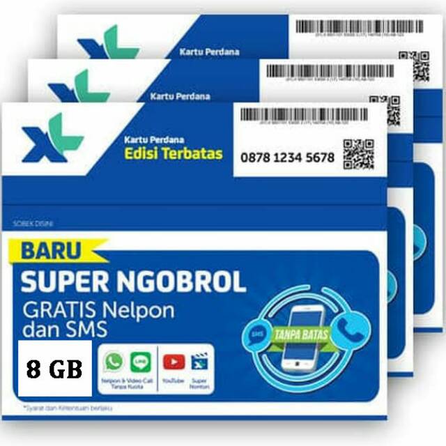 Perdana Internet XL 9 GB