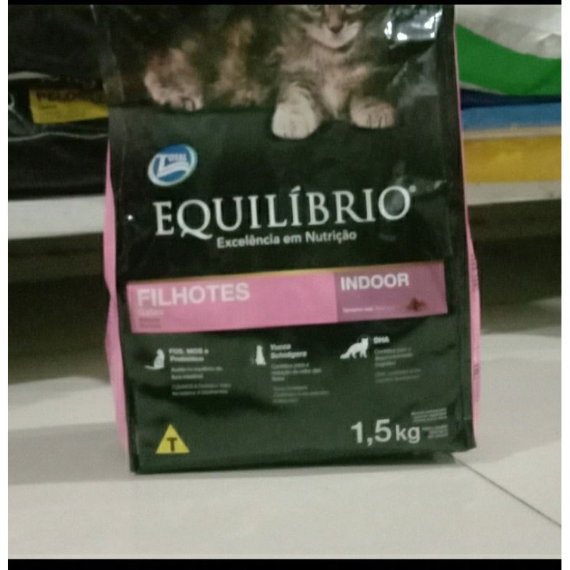 Equilibrio Kitten Indoor Kemasan 1,5kg Makanan Kucing