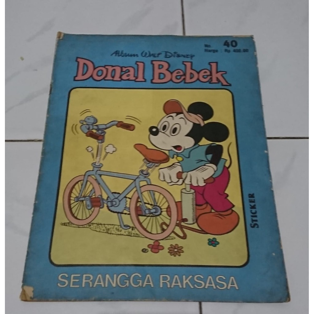 Donal bebek album walt disney no 40