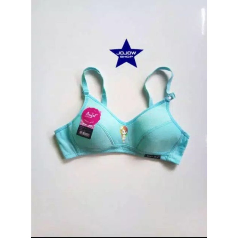 6 pcs/Bra remaja Angel - bh ABG tanpa busa Kait Dua - Bh Murah berkualitas