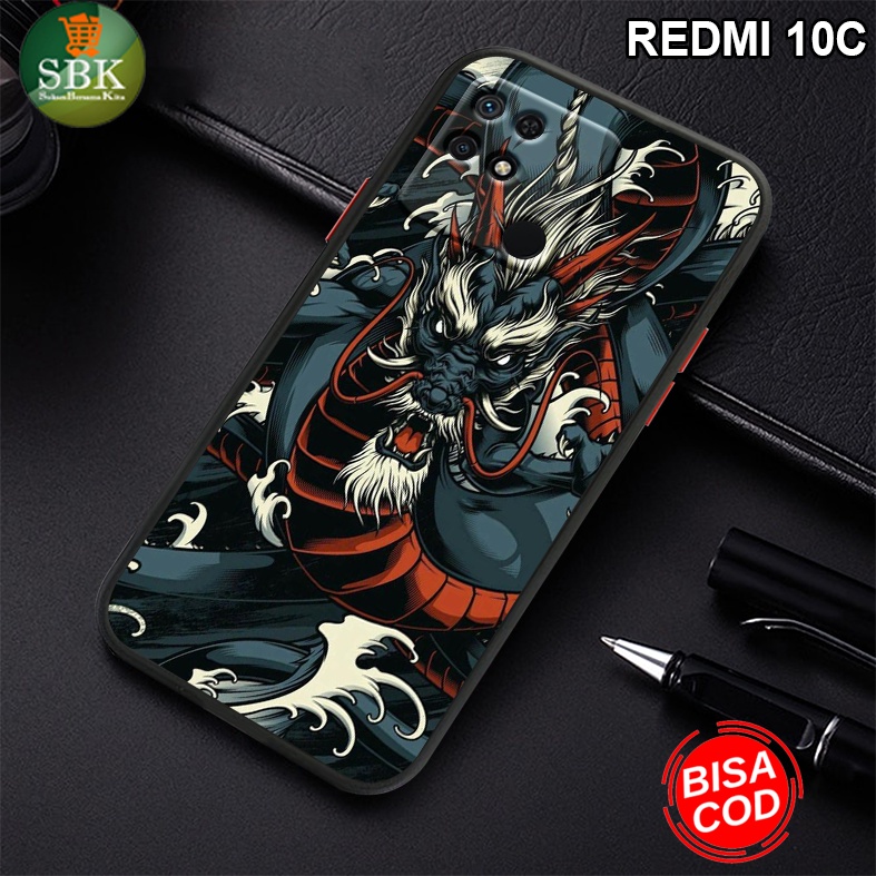 SBK Case - Case DRAGON Xiaomi Redmi 10C - Case Hp Redmi 10C - Kesing Hp Redmi 10C - Casing Hp Redmi 