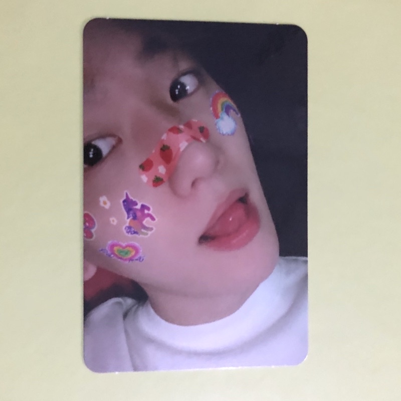 BAEKHYUN CHEMISTRY PLESTER PC PHOTOCARD