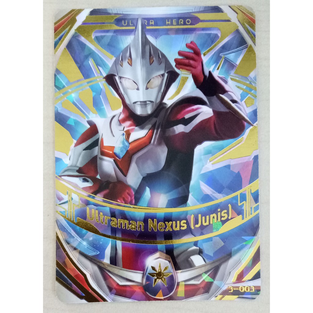 Ultraman Fusion Fight Ver.3 UR Card Ultraman Nexus Junis (3-003)