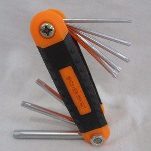 Kunci L Lipat SET Star 9 pcs KENMASTER / Folder Hex Key