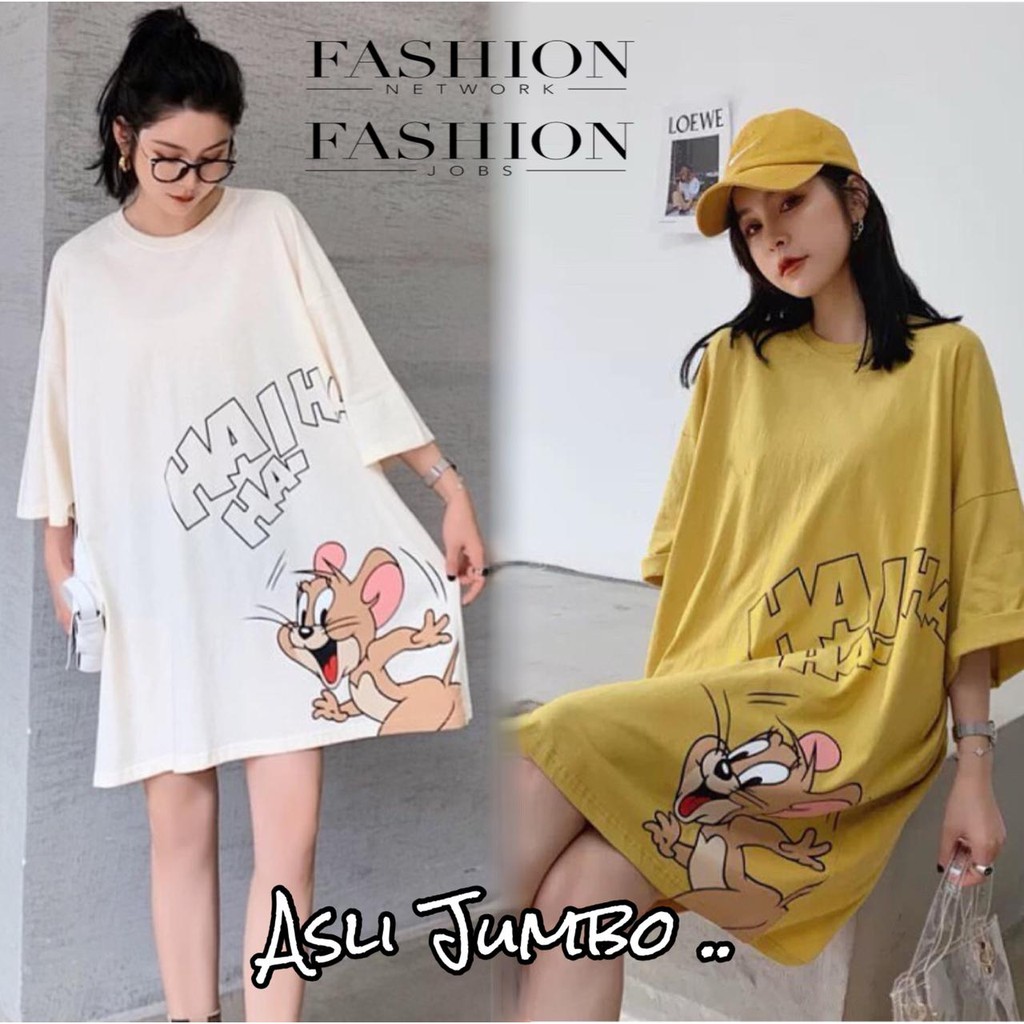 damai fashion jakarta - TUNIK dres wanita jumbo JERRY JERRY - konveksi murah tanah abang