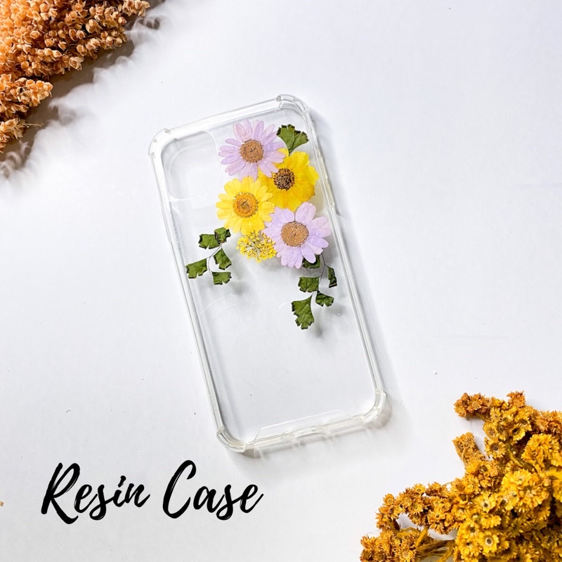 ALL CASE RESIN EPOXY WITH DRIED FLOWER PREMIUM