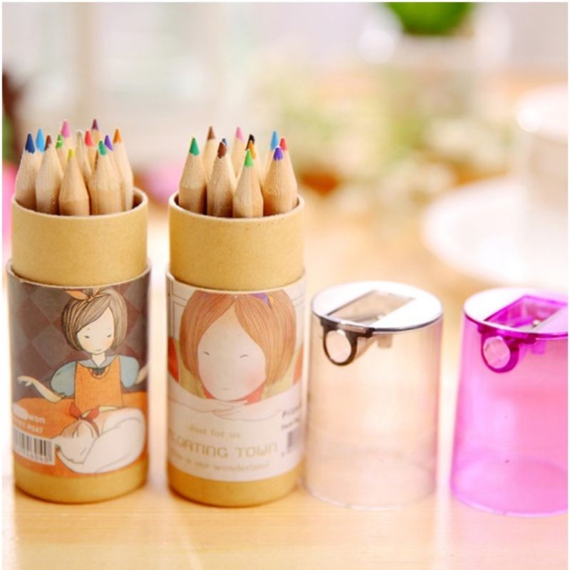 

PENSIL WARNA ISI 12 PCS + RAUTAN
