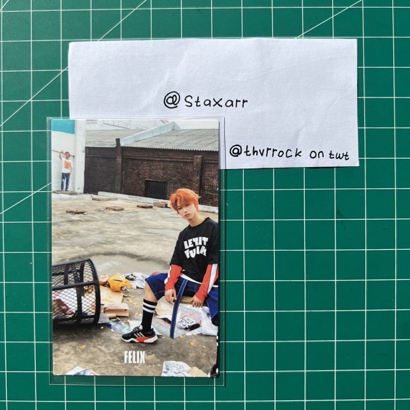 pc Photocard i am who behind felix