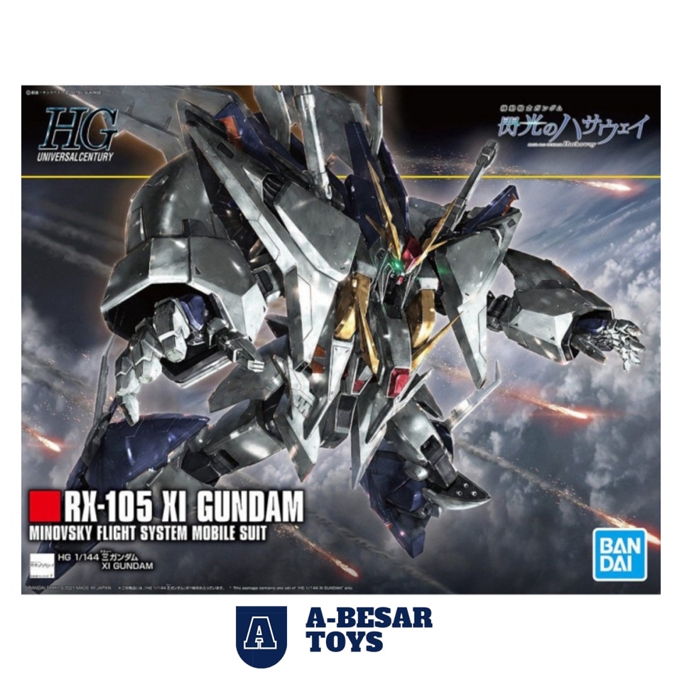 HG 1/144 HGUC Rx-105 Xi Gundam Hathaway's Flash Bandai