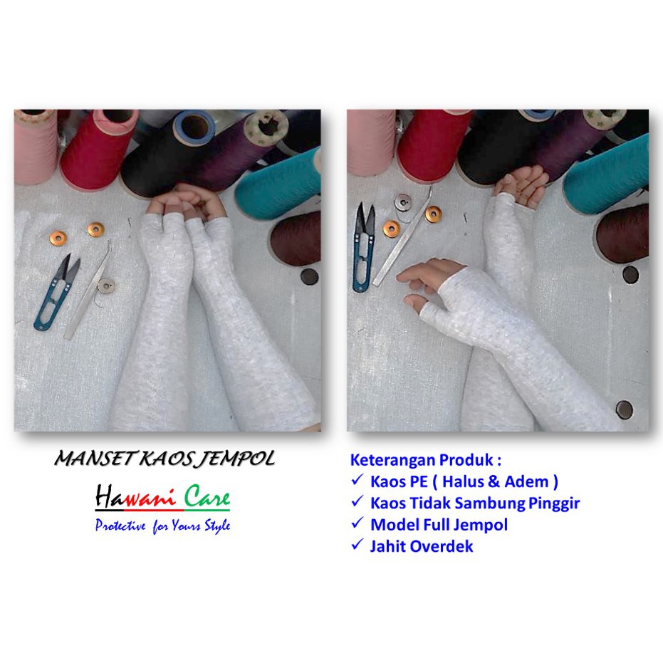 MANSET / HANDSOCK JEMPOL KAOS