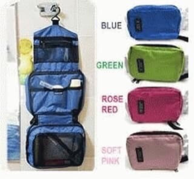 Travel Mate Toiletries Pouch (Tas Penyimpanan Multifungsi / organizer)