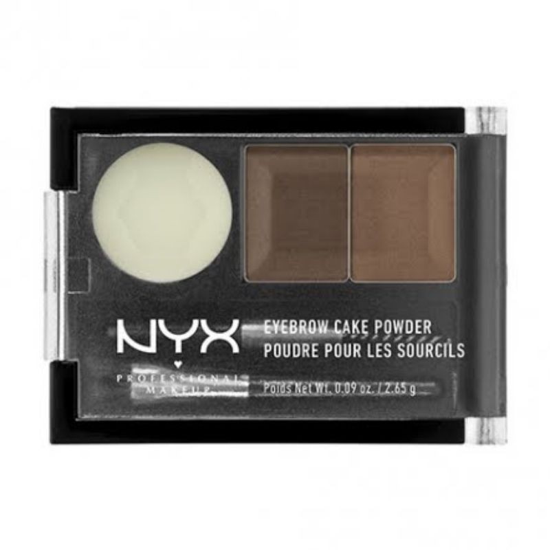 NYX PROFESSIONAL MAKEUP Eyebrow Cake Powder varian Brunette  (Garansi Original)