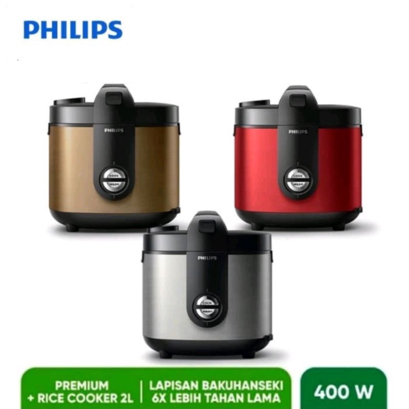 Philips Rice Cooker 2L HD3138 Premium Plus Garansi Resmi