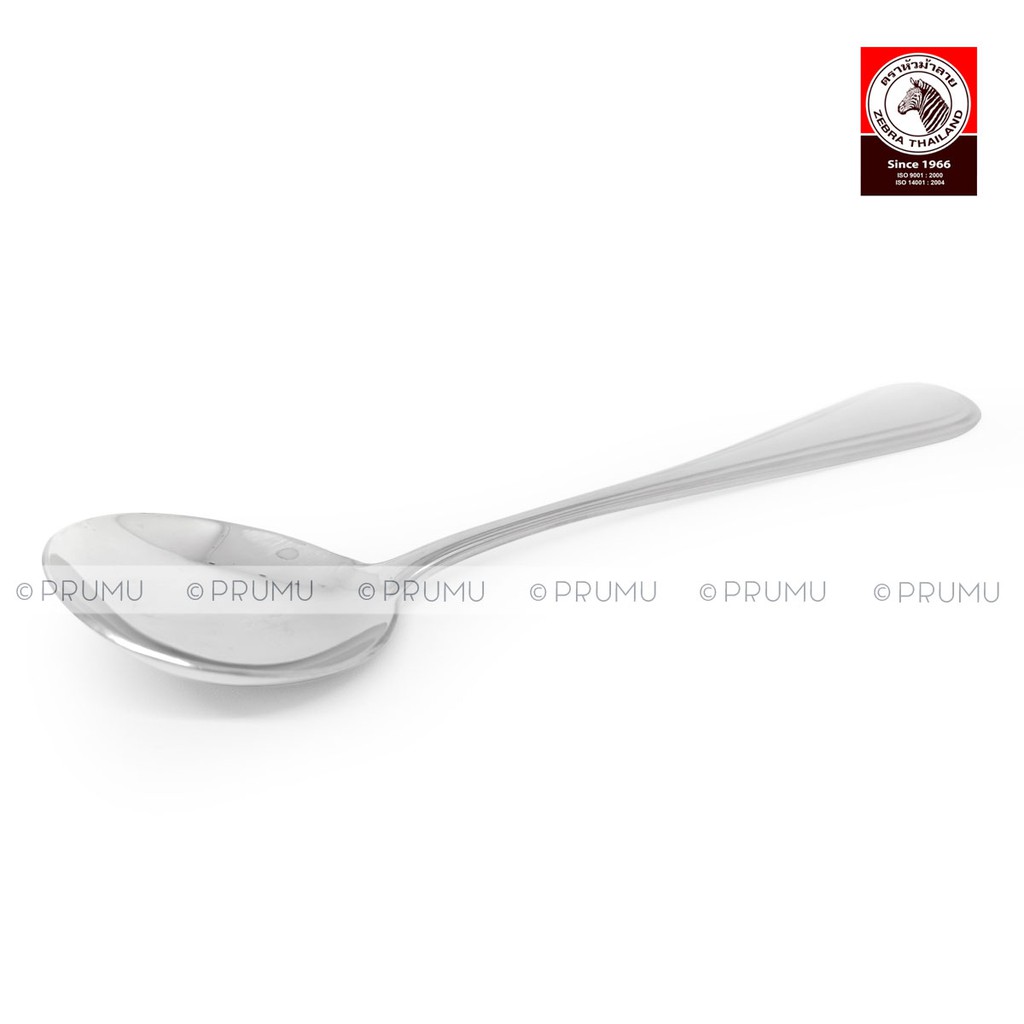 Zebra Sendok Cupping Kopi Stainless - Sendok Hotel - Sendok Sup - Cupping Spoon - Sendok Kuah - Sendok Bulat - 195201