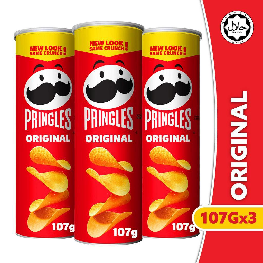

Pringles Keripik Kentang Original 3 PCS