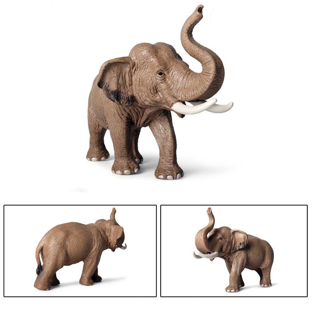Populer 1PC Hewan Liar Dimensi PVC Animal Angka Singa