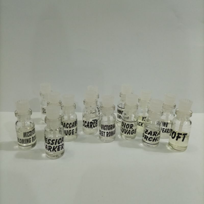 PARFUM REFILL tester contoh aroma 3ml