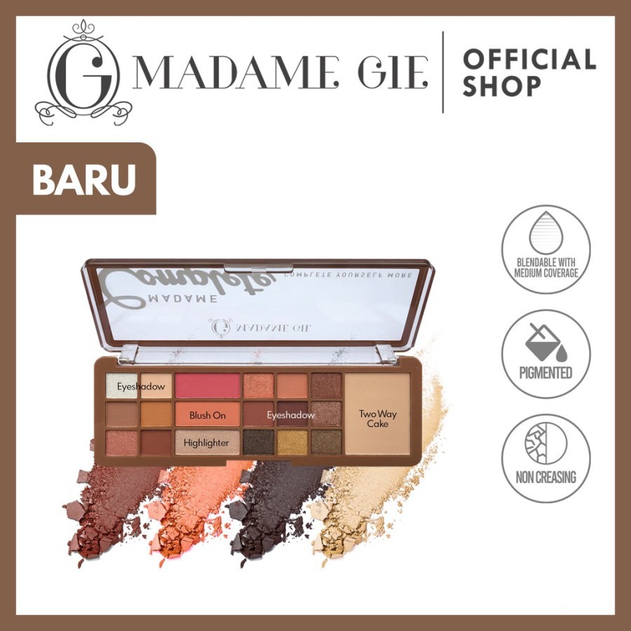 ★ BB ★ Madame Gie Madame Complete Make Up Kit - MakeUp Face Pallete