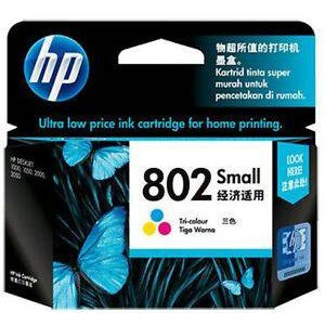 

HP Small Tri-Color Ink Cartridge 802