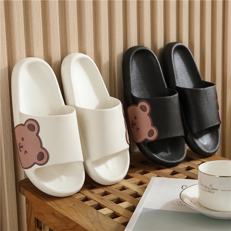 SANDAL SLOP BERUANG LUCU / SENDAL SLIP ON BEAR