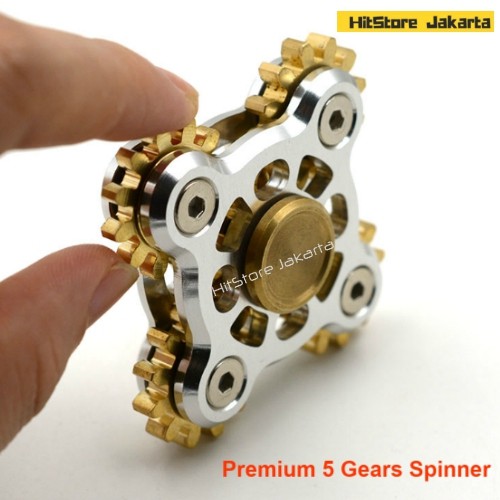 5 gear fidget spinner