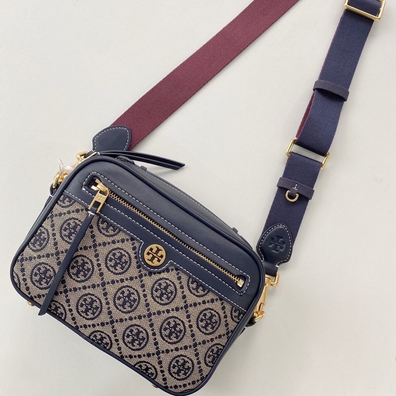 Tas TB Tory T Monogram Jacquard Camera 79356