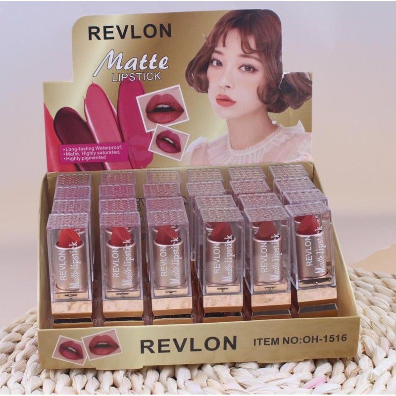 Bundara.id Ko-197 Lipstick Matte Lipstik Revlon matte