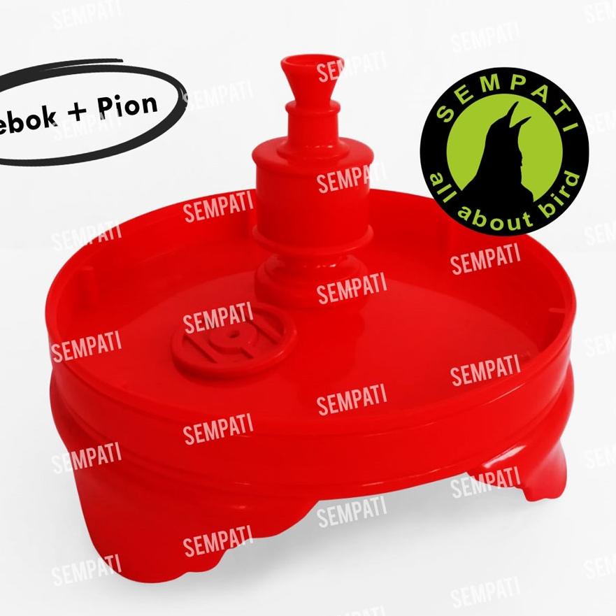 TEBOK LOVEBIRD PVC ANTI PECAH UNTUK SANGKAR KANDANG BULAT KAPSUL BURUNG LOVEBIRD LOVE BIRD TBKNEW