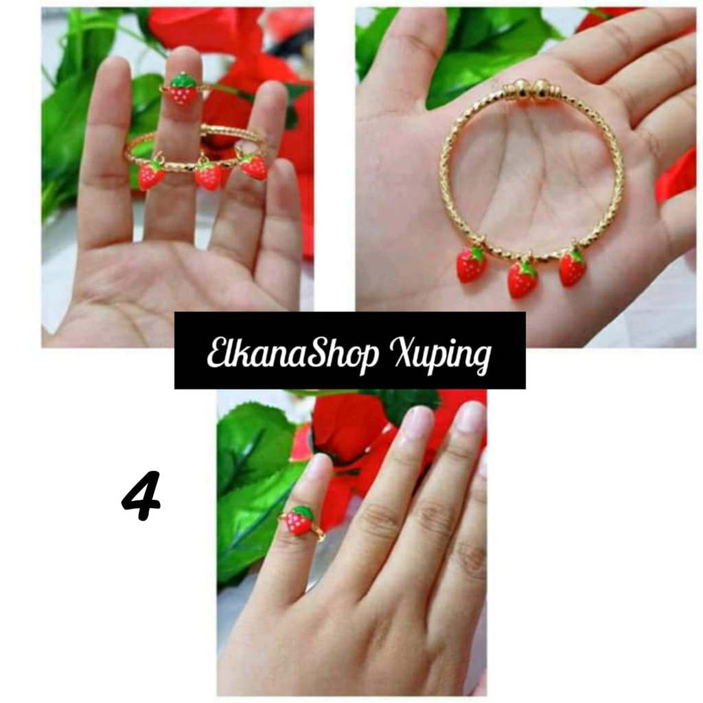Gelang Anak Free Cincin Xuping  / elkanashop
