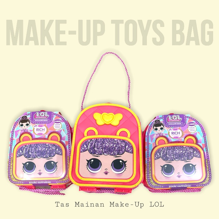 Tas Mainan Make-up Anak LOL / Tas Selempang Mainan Anak