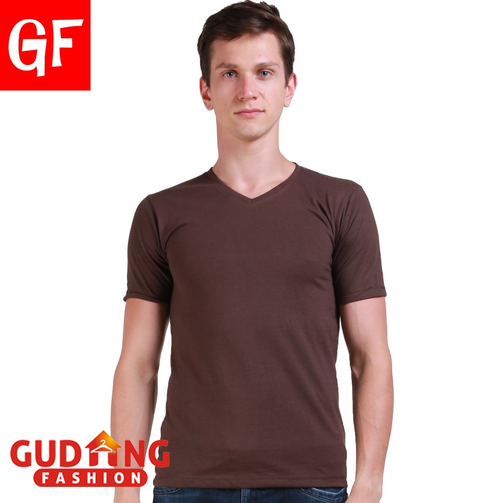 Kaos Polos V Neck Keren FP 538