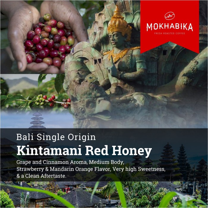 

⭐ BISA COD ⭐ Mokhabika Specialty Coffee Kintamani Red Honey 200 Gr