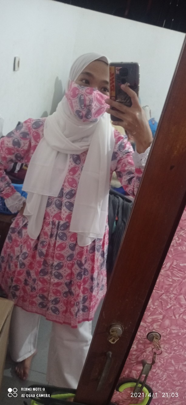 Set Batik Masker New Bianca Top Series Batik Modern By Sabrinabatik