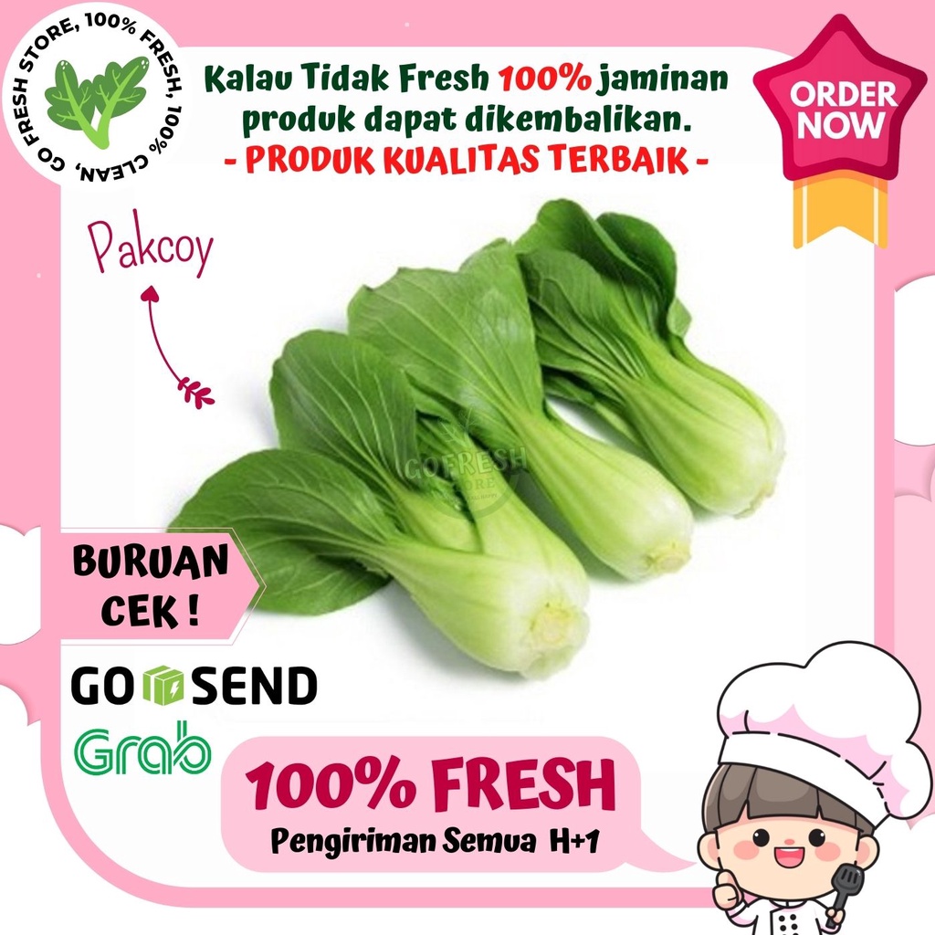

SAWI DAGING / SAWI SENDOK / PAKCOY / PHOCCAI SAYURAN SEGAR LOKAL MURAH 500 GRAM