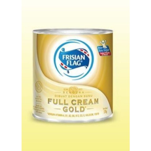 

frisian flag full cream GOLD kental manis 370gr kaleng